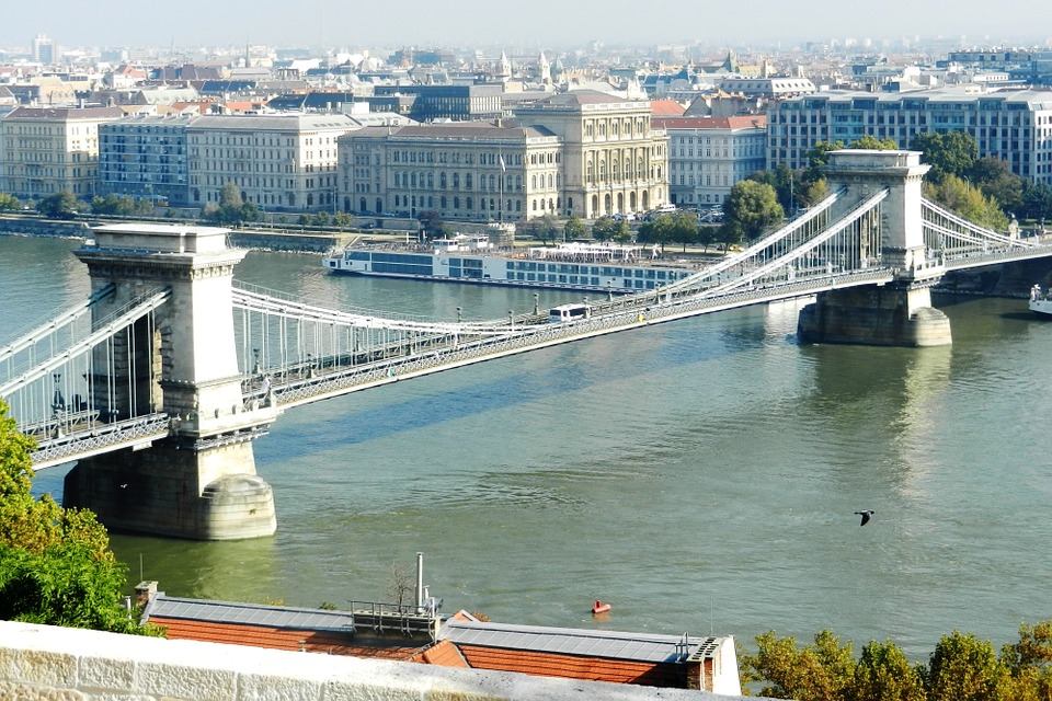 Sungai Danube dan Chain Bridge